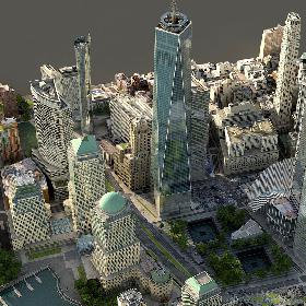Manhattan Lower Part03 Low Poly model